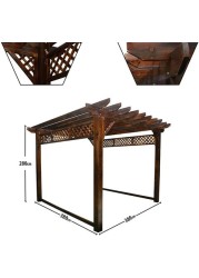 Yatai Patio Solid Wood Ceiling for Home Gardens (280x380 cms)