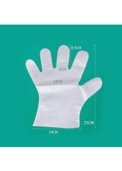 Kervas PE Disposable Gloves - 100 Pieces