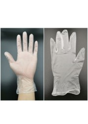 ANSELF Transparent Kitchen Gloves 100 Pieces