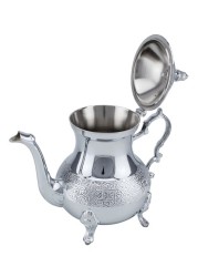 Home Moroccan Stainless Steel Teapot, 800ml, (TO-4175-8CC)