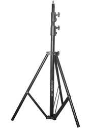 Coopic 3Pcs L280 280cm/2.8m Heavy Duty Aluminum Alloy Photo Studio Light Stand With 1/4&quot; Screw For Strobe Lights, Studio Kits, Flash, LED Video Light, Softbox, Reflectors, Umbrella.