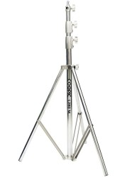 Coopic 3 Pcs L-280m 110 Inches/280 cm Heavy Duty Stainless Steel Light Stands With 1/4-Inch To 3/8-Inch Universal Adapter For Studio Softbox, Monolight And Other Photographic Equipment