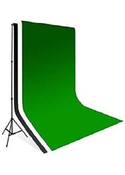Coopic 2X2m Background Stand With 3X3m 3 Non Woven Backdrops Green White Black Lighting Photography Kit