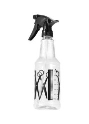 Generic Hairdressing Spray Bottle Clear/Black 390ml