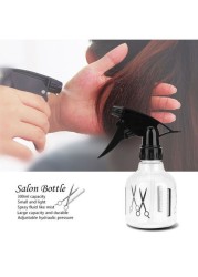 Generic Plastic Hairdressing Salon Can Water Spray Black/Clear 300ml