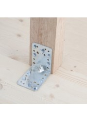 Suki Zinc-Plated Steel Hexagon Wood Screw Pack (10 x 100 mm, DIN 571, 10 Pc.)