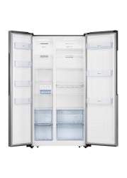 Gorenje Freestanding Side-By-Side Refrigerator, NRS9182MXUK (566 L)