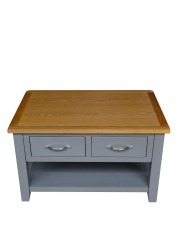 Harrogate MDF & Oak Coffee Table (80 x 55 x 47 cm)