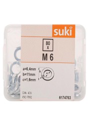 Suki Washers (M6, Pack of 80)