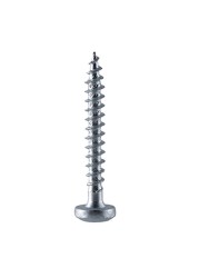 Suki Zinc-Plated Steel Chipboard Screw (4 x 30 mm, Pack of 50)