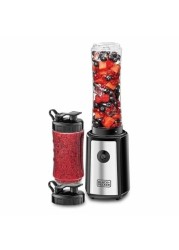 Black+Decker Personal Compact Sports Blender 300W SBX300-B5 Silver/Black