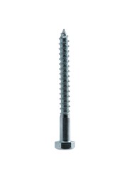 Suki 6154330 Hexagonal Wood Screws (8 x 0.8 cm, Pack of 6)