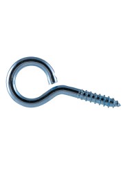 Suki Zinc-Plated Steel Screw Eye (4 x 30 mm, Pack of 10)