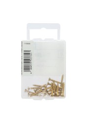 Suki Wood Screws Pack (2.5 x 16 mm, DIN 7995, 21 Pc.)