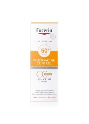 كريم الحماية من الشمس Eucerin Sun Cream SPF50 + Tinted CC Medium Cream 50 مل