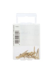 Suki Wood Screws Pack (2.5 x 20 mm, DIN 7995, 15 Pc.)