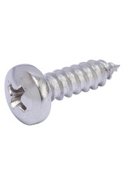 Suki Stainless Steel Self-Tapping Screws (4.8 x 16 mm, Pack of 50)