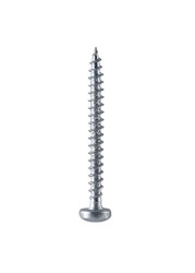 Suki Zinc-Plated Steel Chipboard Screw (4 x 40 mm, Pack of 50)