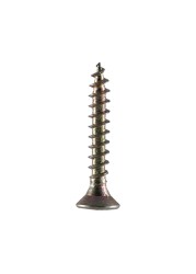 Suki Zinc Pozidriv Chipboard Screws (3 x 20 mm, Pack of 25)