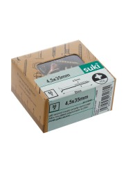 Suki Chipboard Screws (4.5 x 35 mm, 50 Pc.)