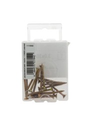 Suki Chipboard Screw Pack (0.3 x 3 cm, 17 Pc.)