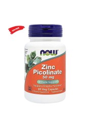 الآن Zinc Picolinate 50 mg Capsules 60's