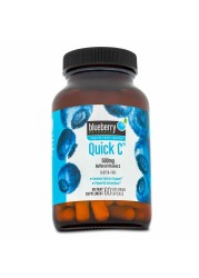 Blueberry Naturals Buffered Quick C 500 mg Vegetarian Capsules 60&#039;s B0128