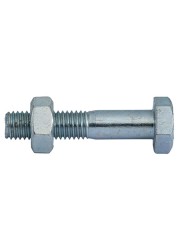 Suki DIN 601 Hex Zinc-Plated Steel Screws (M10 x 50 mm)