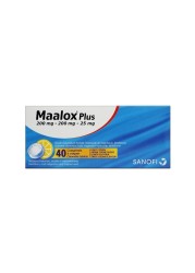 Maalox Plus Tablets 40&#039;s