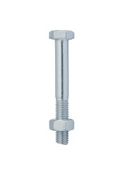 Suki DIN 601 Zinc-Plated Steel hex Screws (M8 x 60 mm)