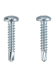 Suki 6157245 Pan Head Tapping Screw (4.8 x 25 mm, Pack of 4)