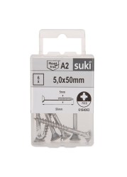 Suki A2 Chipboard Screw Pack (0.5 x 5 cm, 6 Pc.)