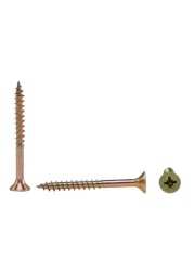 Suki Zinc Pozidriv Chipboard Screws (5 x  50 mm, Pack of 25)