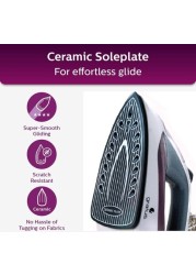 Gratus 1600W Ceramic Soleplate Steam Iron - Dry / Spray / Steam GSI1600UC