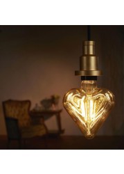 Osram Vintage 1906 Heart LED Light (4.5 W, Extra Warm White)