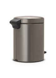 Brabantia NewIcon Pedal Bin (5L, Platinum)