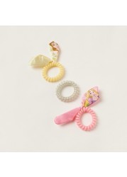 Princess Assorted Spiral Hair Tie - Set of 3