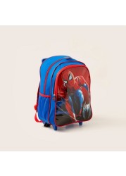 Spider-Man Print 5-Piece Trolley Backpack Set