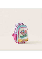 LOL Surprise! Print Trolley Backpack with Retractabe Handle - 14 inches