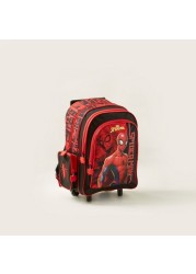 Spider-Man Print Trolley Backpack - 16 inches