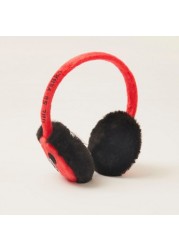 Disney Mickey Mouse Embroidered Earmuffs with Plush Detail