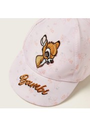 Disney Bambi Embroidered Baseball Cap with Elasticised Strap