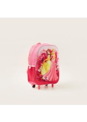 Disney Princess Print 3-Piece Trolley Backpack Set