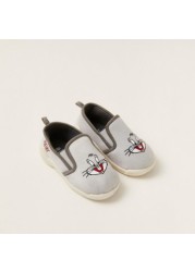 Looney Tunes Bugs Bunny Print Slip-On Loafers