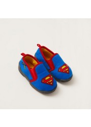 Superman Print Baby Shoes