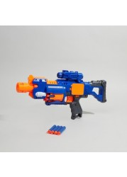 Blaze Storm Battery Operated Soft Dart Gun with 20-Piece Dart Bullets