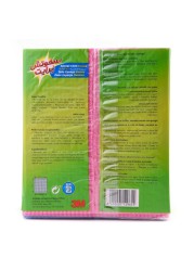 3M Scotch-Brite Classic Pink Sponge Cloth (5 pcs)