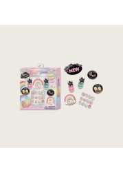 Hot Focus Rainbow Nail Glam Set