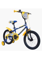SPARTAN Drift BMX Bicycle with Training Wheels - 16 inches