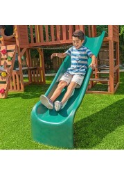 Kidkraft Boulder Bluff 2-in-1 Wooden Swing Set